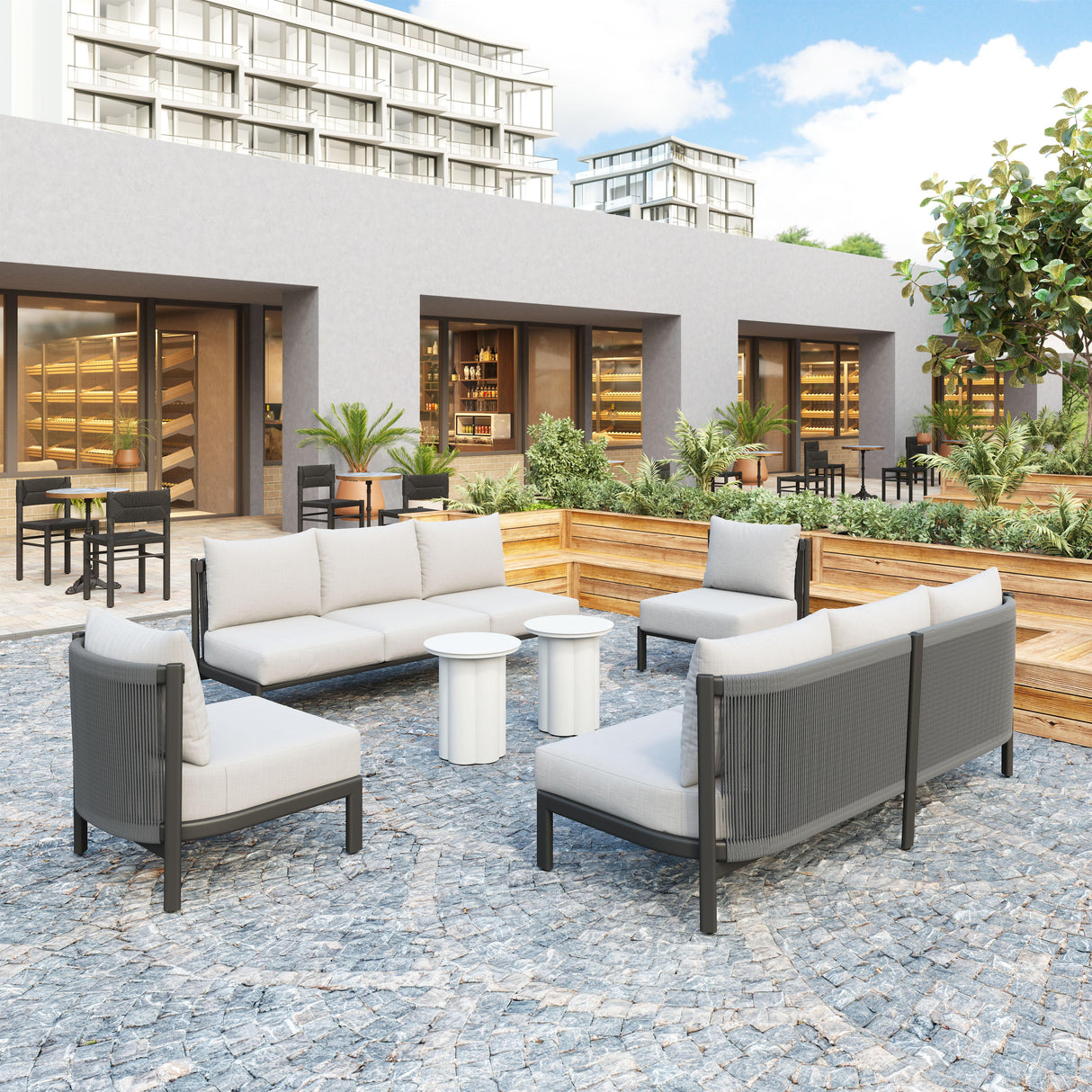 ZUO Horizon Sofa Gray