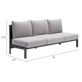 ZUO Horizon Sofa Gray
