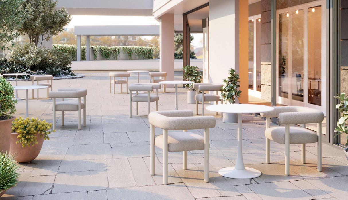 ZUO Sunbath Dining Chair (Set of 2) White