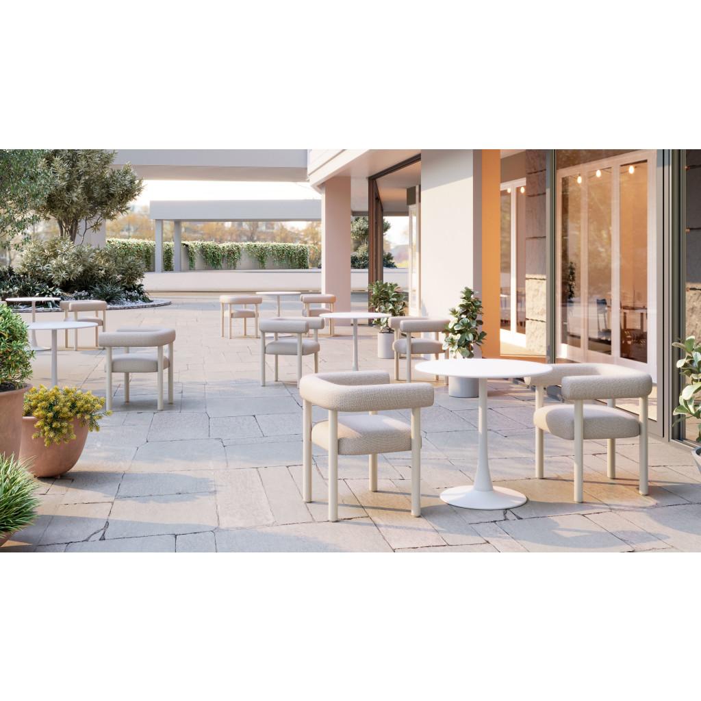 ZUO Sunbath Dining Chair (Set of 2) White