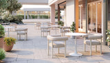 ZUO Sunbath Dining Chair (Set of 2) White
