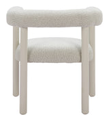 ZUO Sunbath Dining Chair (Set of 2) White