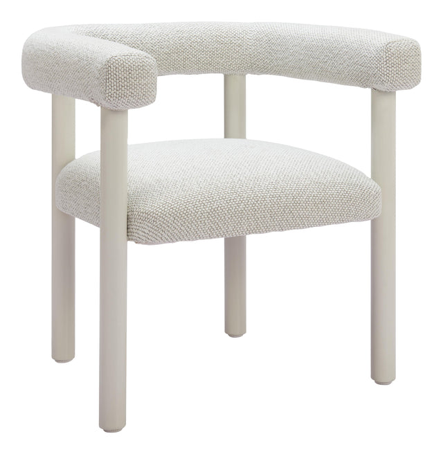 ZUO Sunbath Dining Chair (Set of 2) White