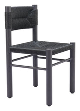 ZUO Iska Dining Chair (Set of 2) Black