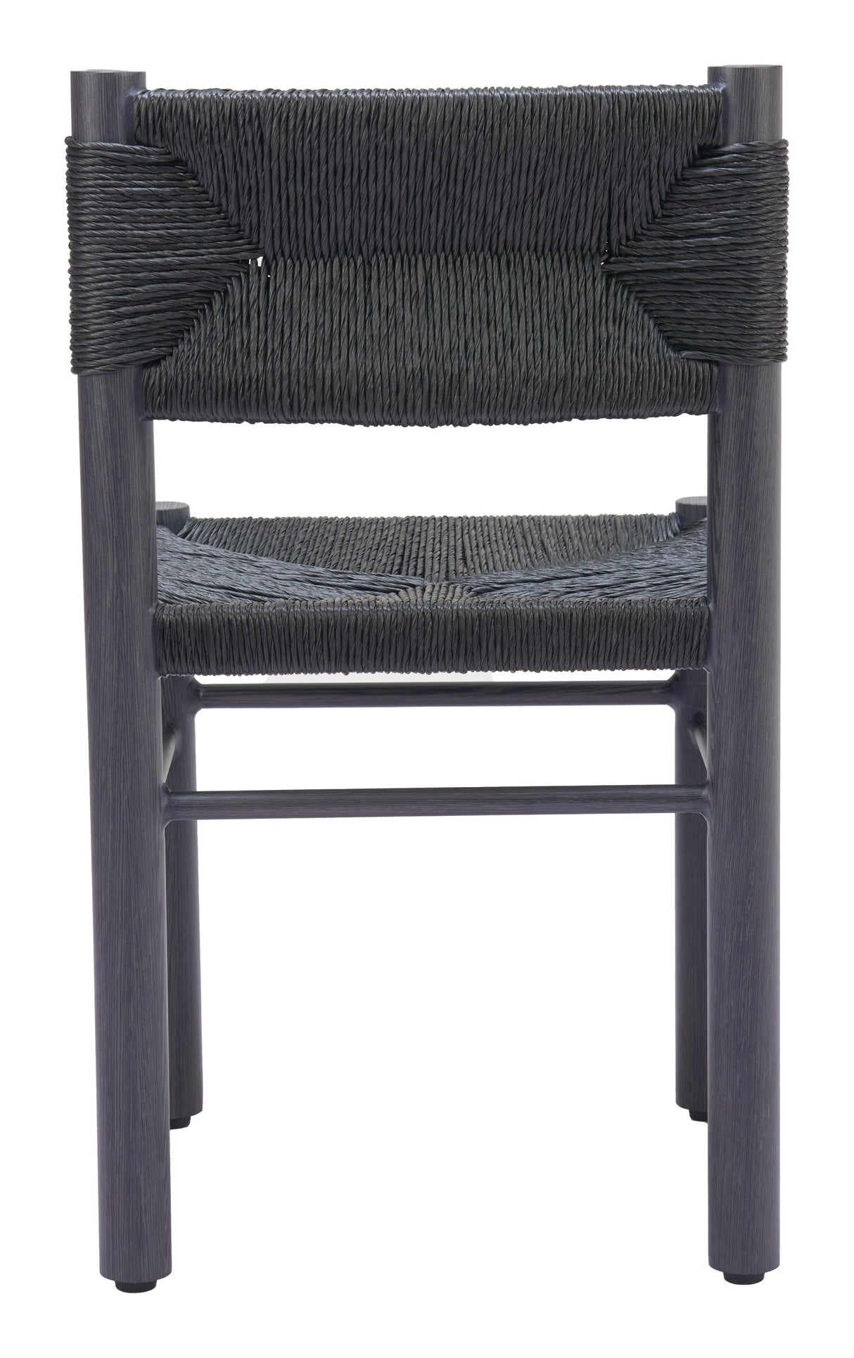 ZUO Iska Dining Chair (Set of 2) Black