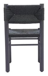 ZUO Iska Dining Chair (Set of 2) Black