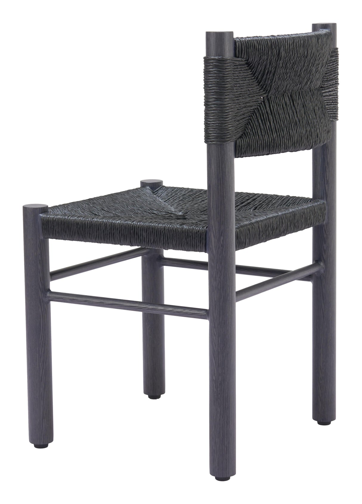 ZUO Iska Dining Chair (Set of 2) Black