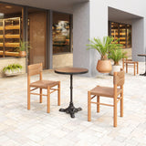 ZUO Iska Dining Chair (Set of 2) Natural
