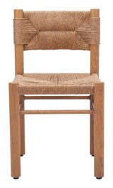 ZUO Iska Dining Chair (Set of 2) Natural