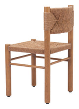 ZUO Iska Dining Chair (Set of 2) Natural