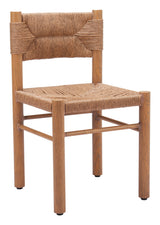 ZUO Iska Dining Chair (Set of 2) Natural