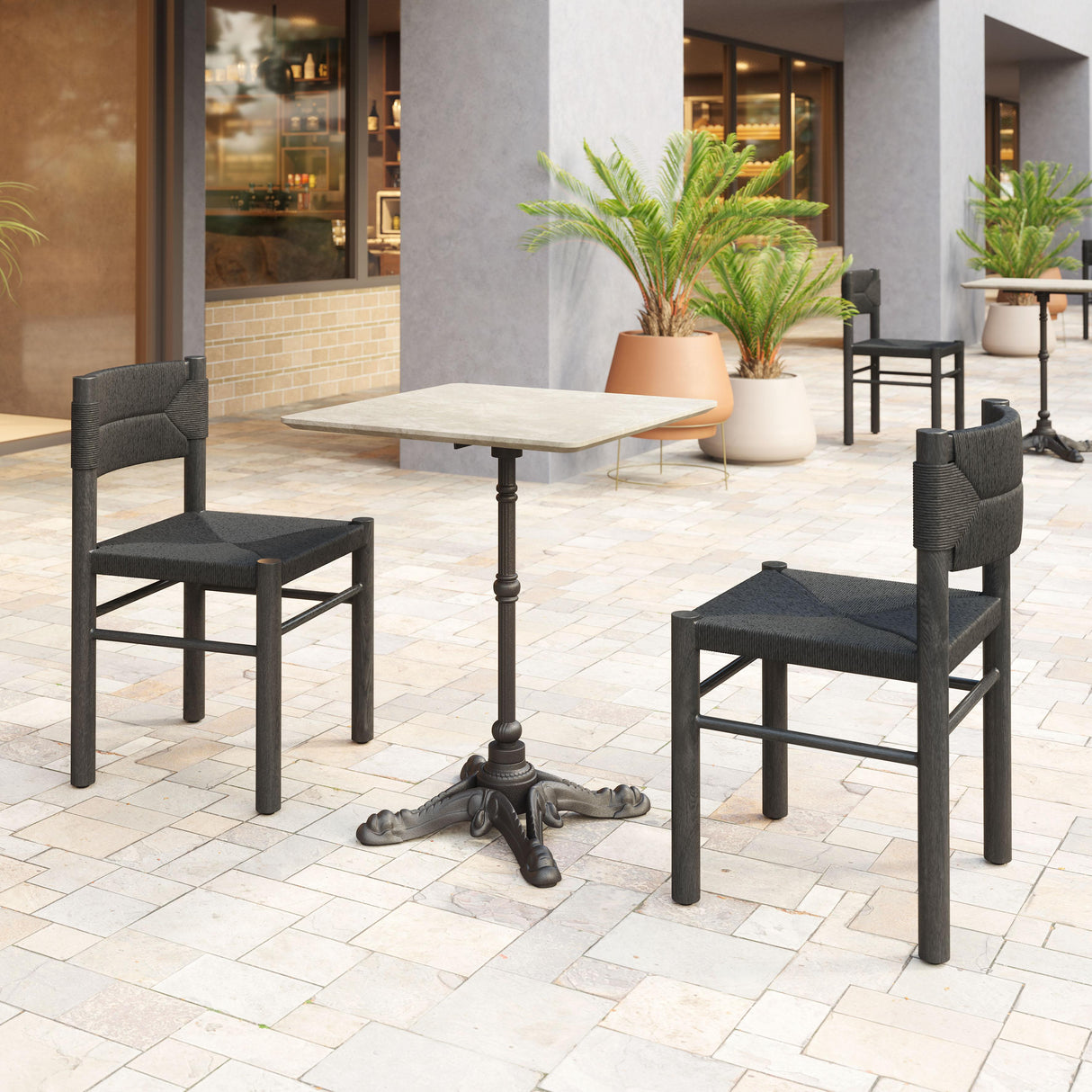 ZUO Alfresco Dining Table Gray
