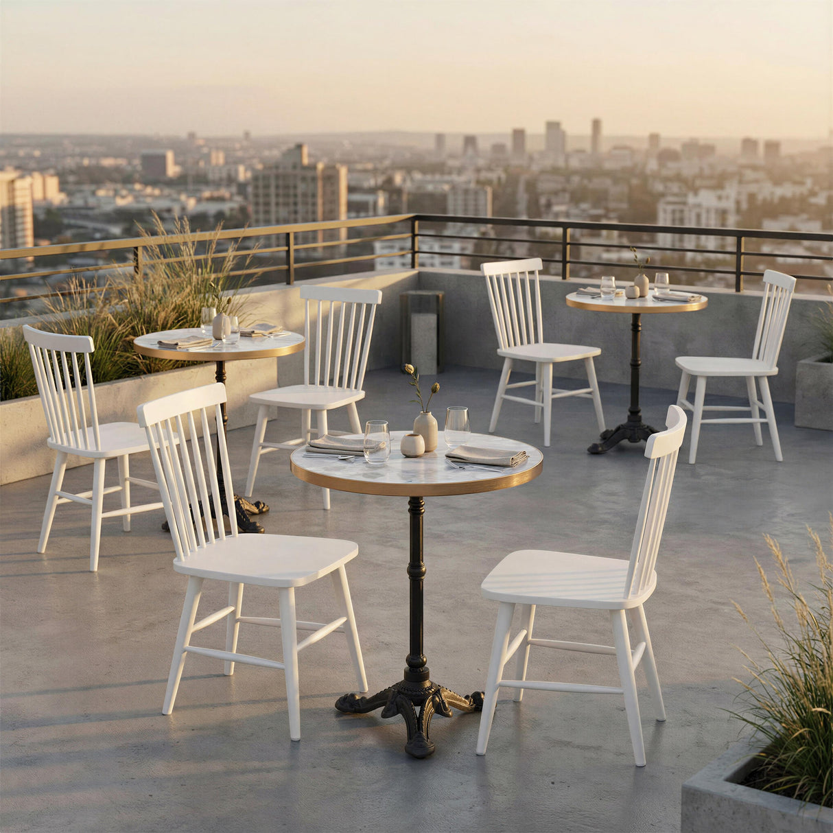 ZUO Gazebo Dining Table Multicolor