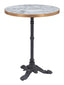 ZUO Gazebo Dining Table Multicolor
