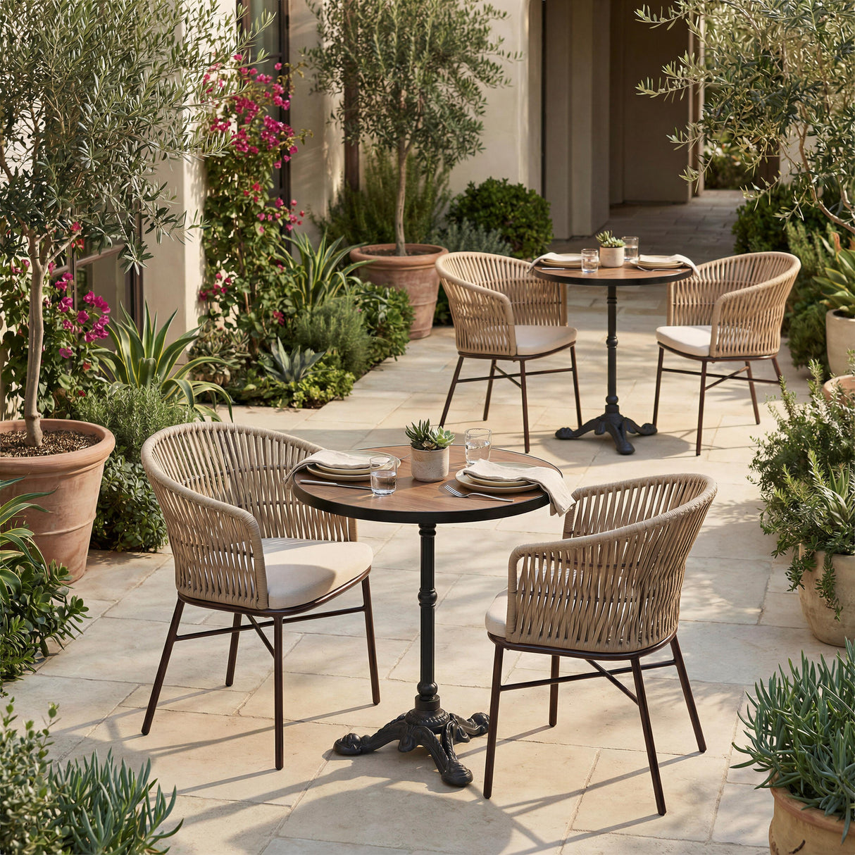 ZUO Gazebo Dining Table Walnut