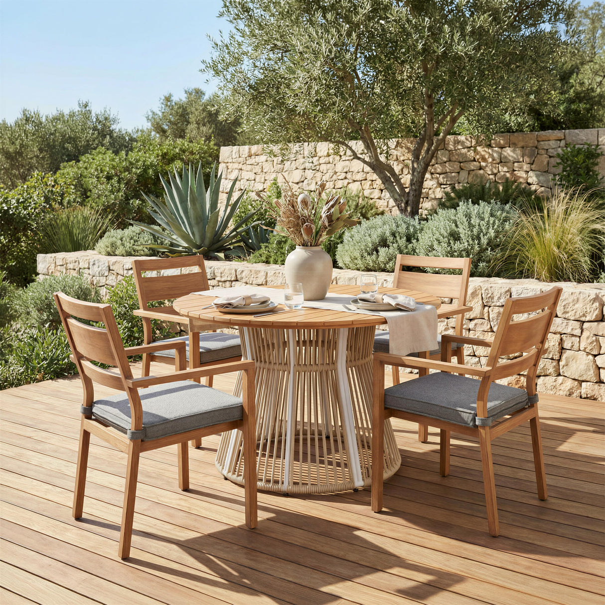 ZUO Rader Dining Chair (Set of 2) Natural