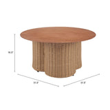 ZUO Soka Coffee Table Natural