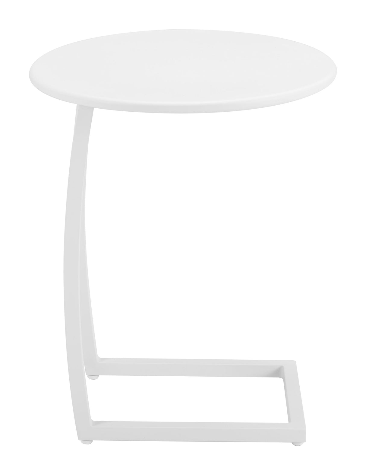 ZUO Noga End Table White