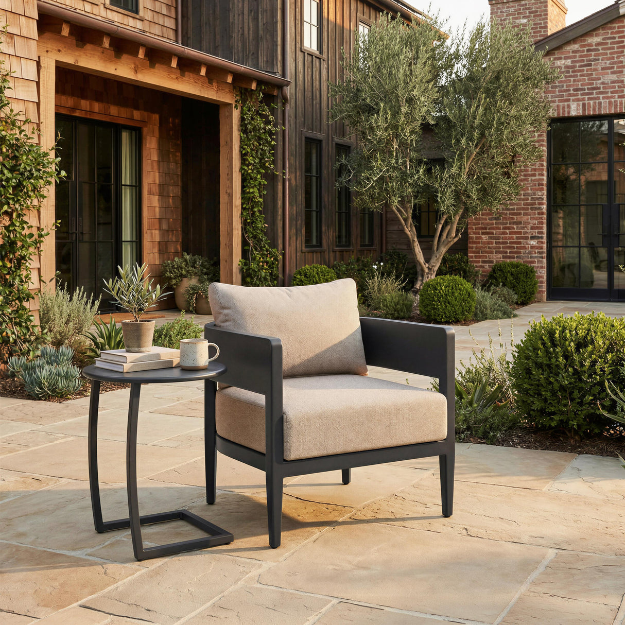 ZUO Noga End Table Black