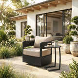 ZUO Noga End Table Black