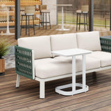 ZUO Friss End Table White