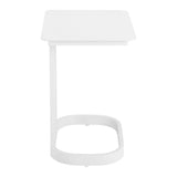 ZUO Friss End Table White