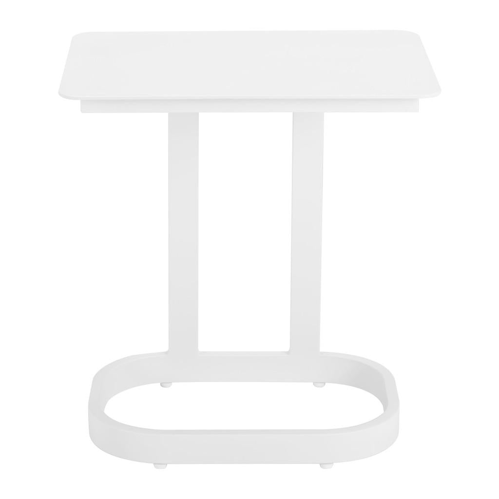 ZUO Friss End Table White