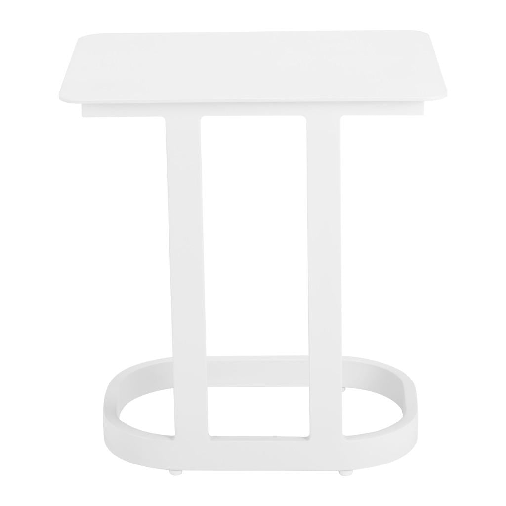 ZUO Friss End Table White