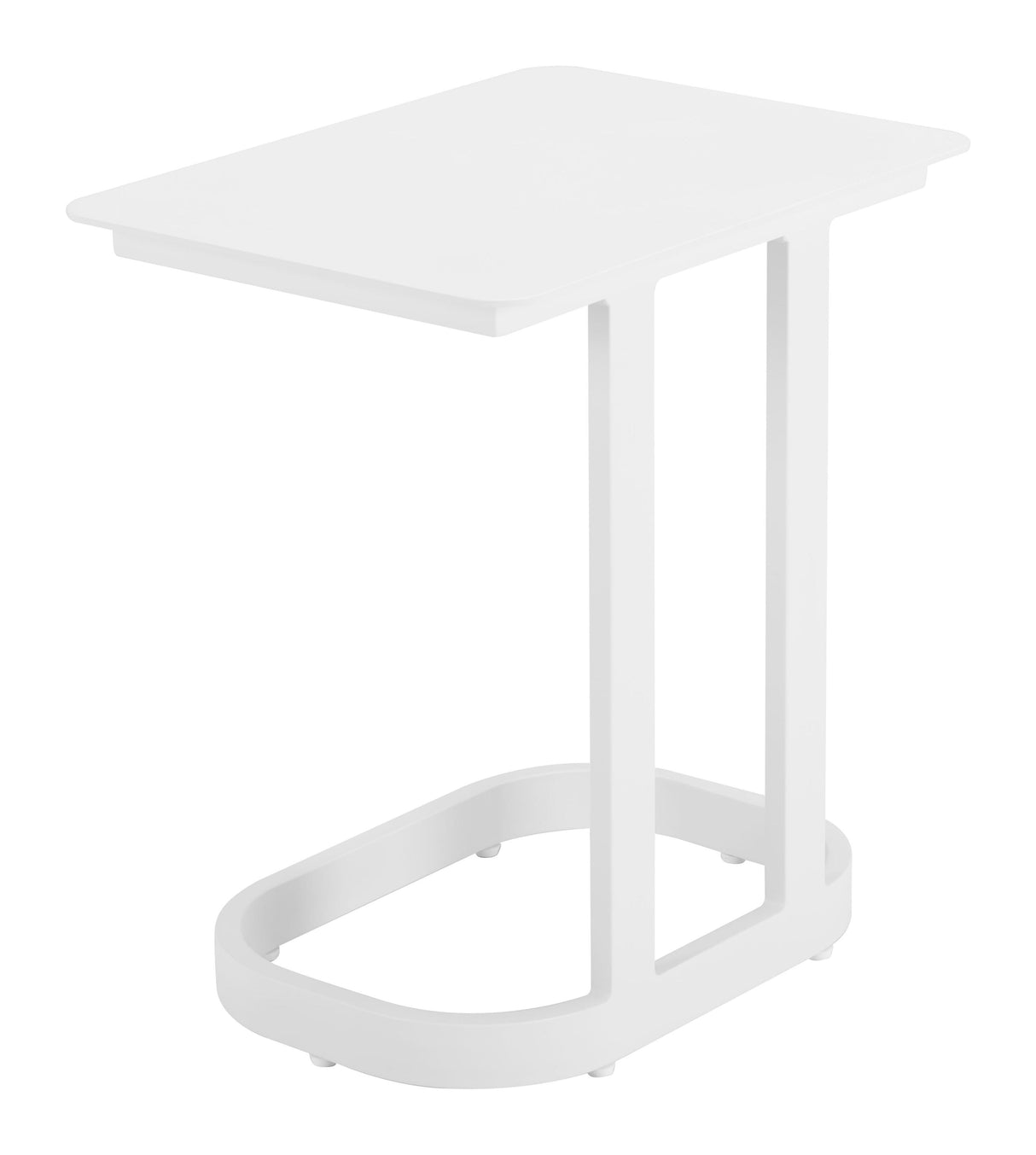 ZUO Friss End Table White