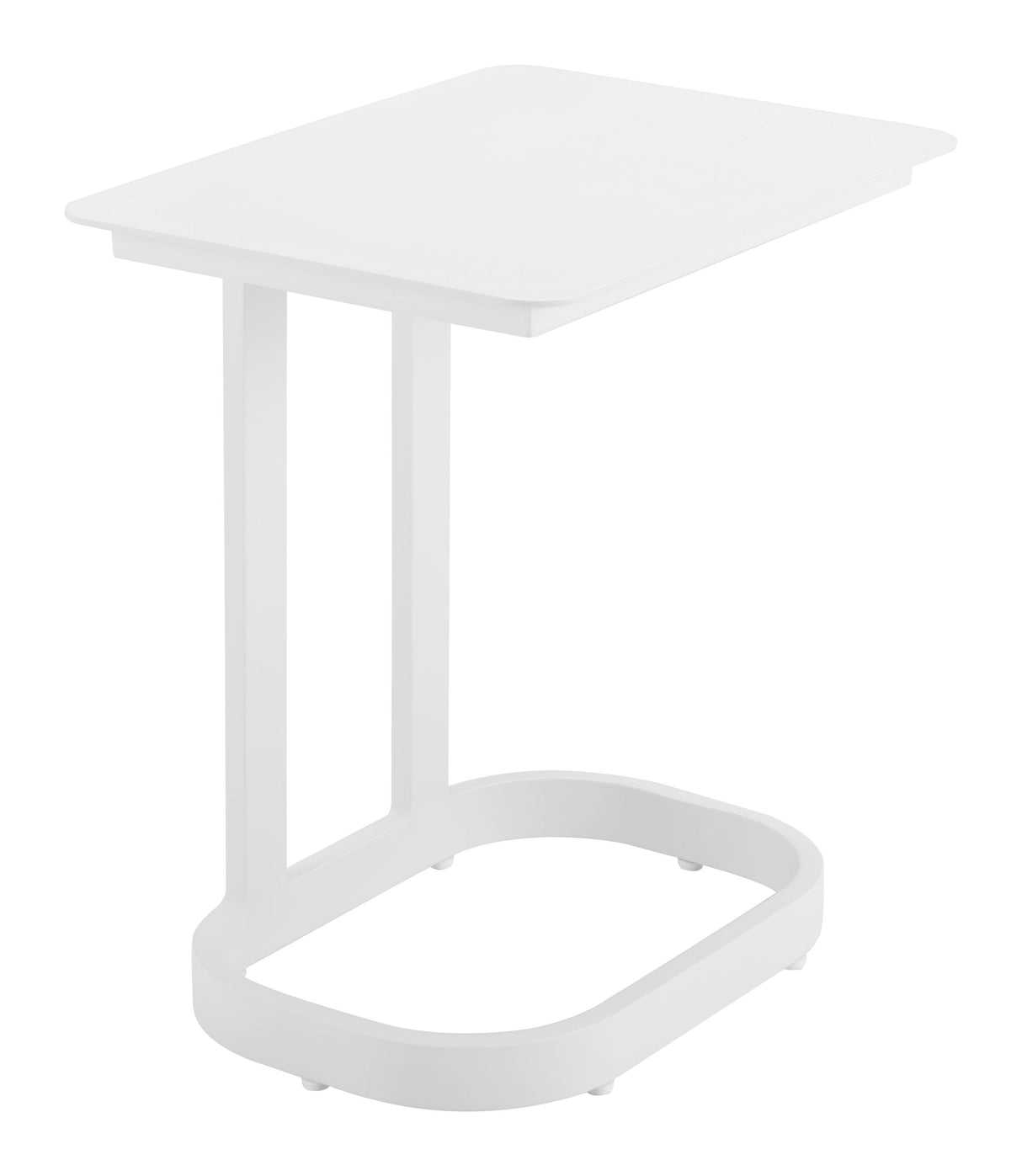 ZUO Friss End Table White