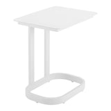 ZUO Friss End Table White