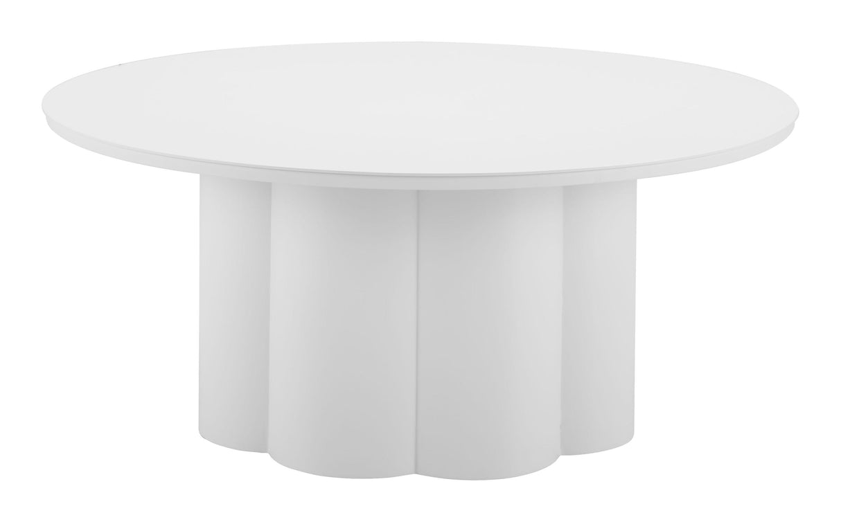 ZUO Palmier Coffee Table White
