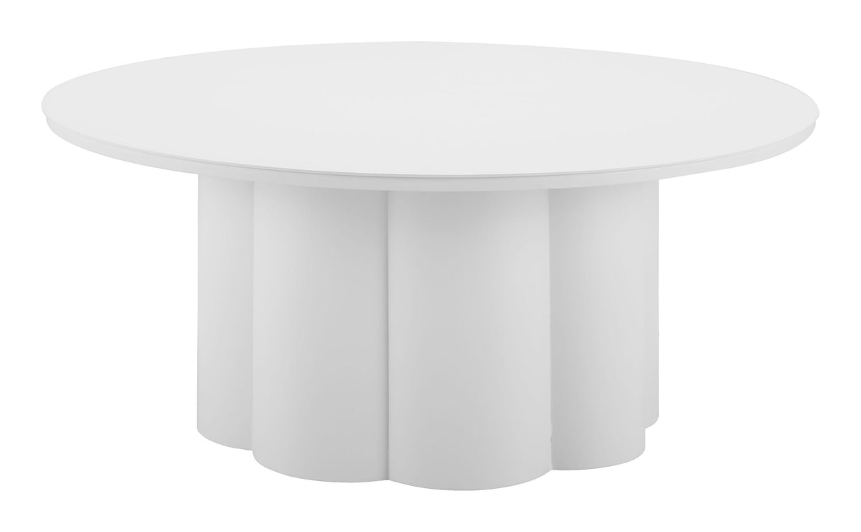 ZUO Palmier Coffee Table White