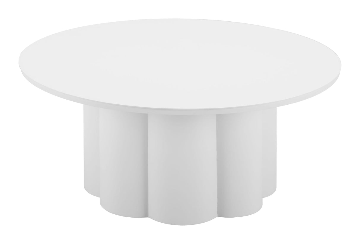 ZUO Palmier Coffee Table White