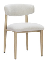 ZUO Bege Dining Chair White