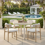 ZUO Bege Dining Chair White