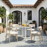 ZUO Bege Dining Chair White