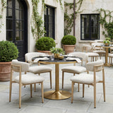 ZUO Bege Dining Chair White
