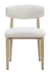 ZUO Bege Dining Chair White