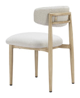 ZUO Bege Dining Chair White