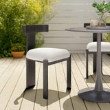 ZUO Tiana Dining Chair Black & Beige