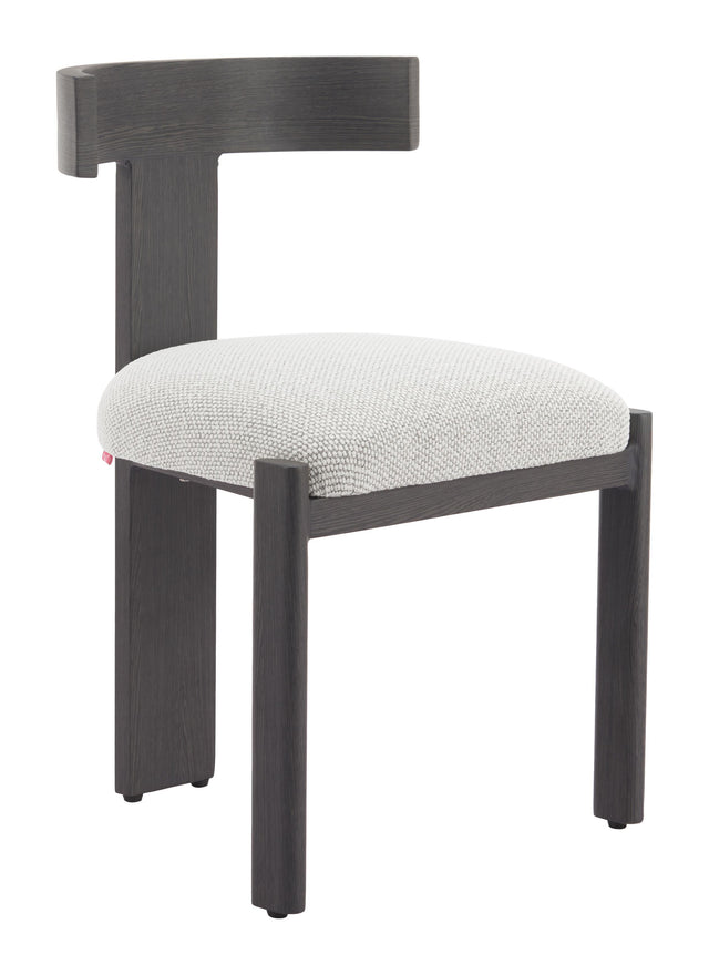 ZUO Tiana Dining Chair Black & Beige