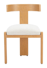 ZUO Tiana Dining Chair Natural & Beige