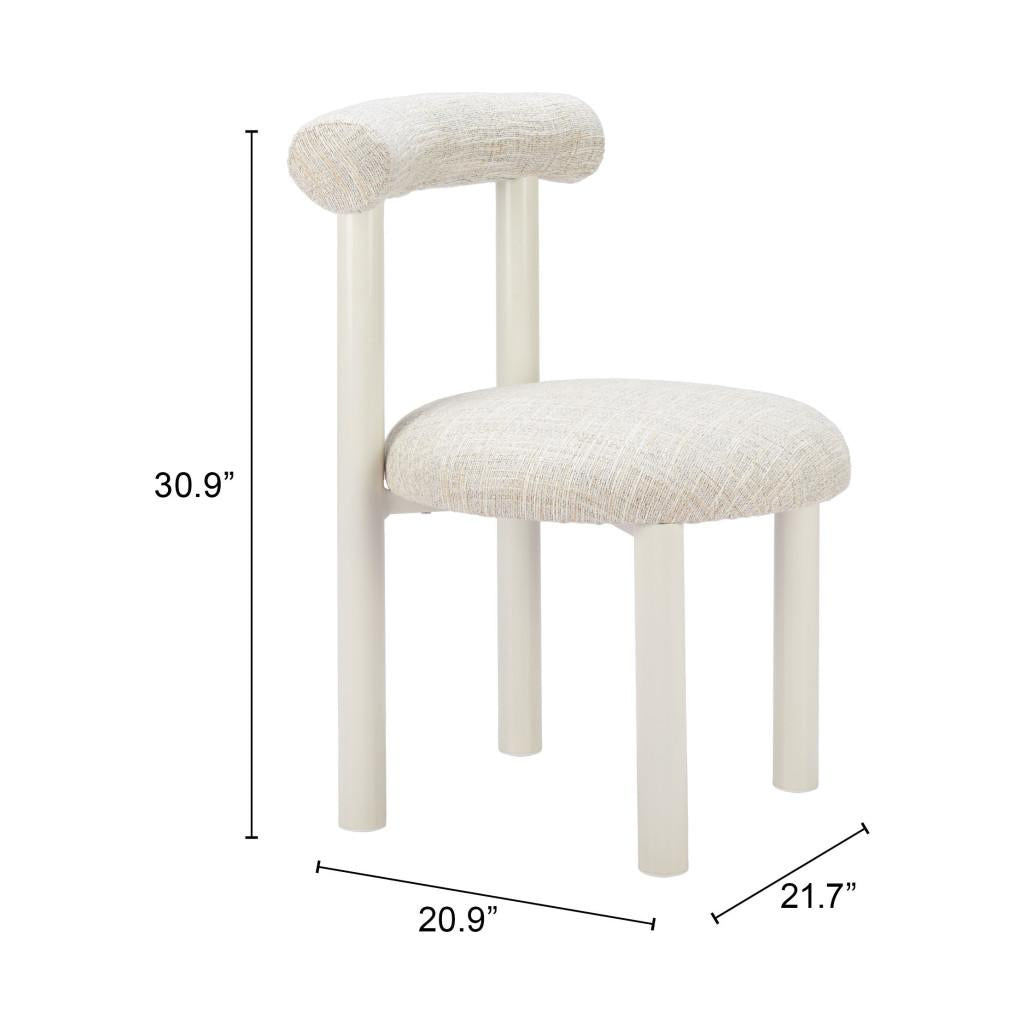 ZUO Ceres Dining Chair Beige