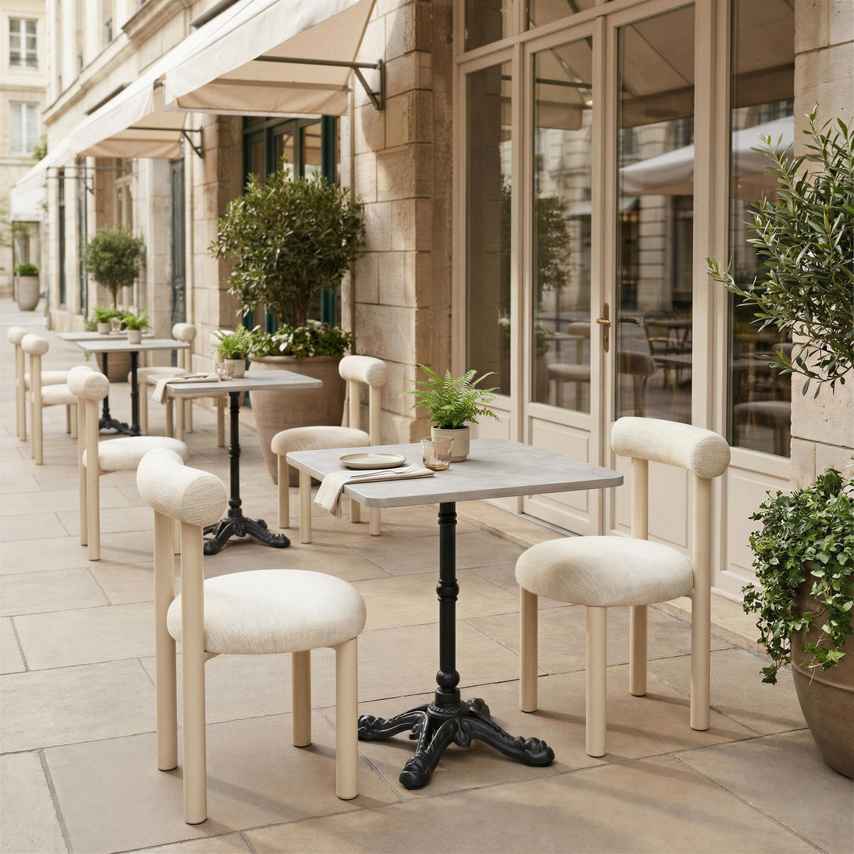ZUO Ceres Dining Chair Beige