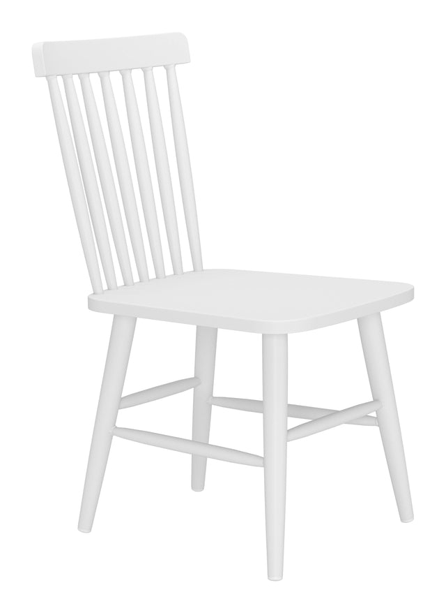 ZUO Zeilen Dining Chair (Set of 2) White