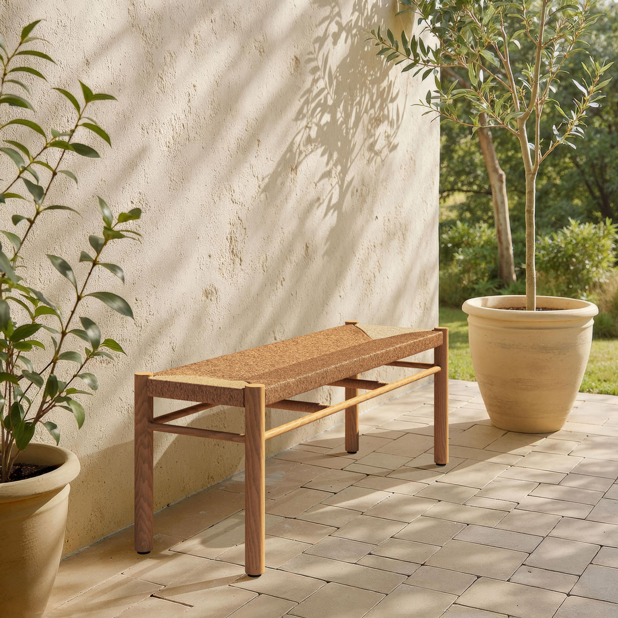 ZUO Iska Bench Natural