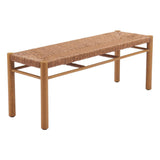 ZUO Iska Bench Natural