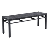 ZUO Iska Bench Black