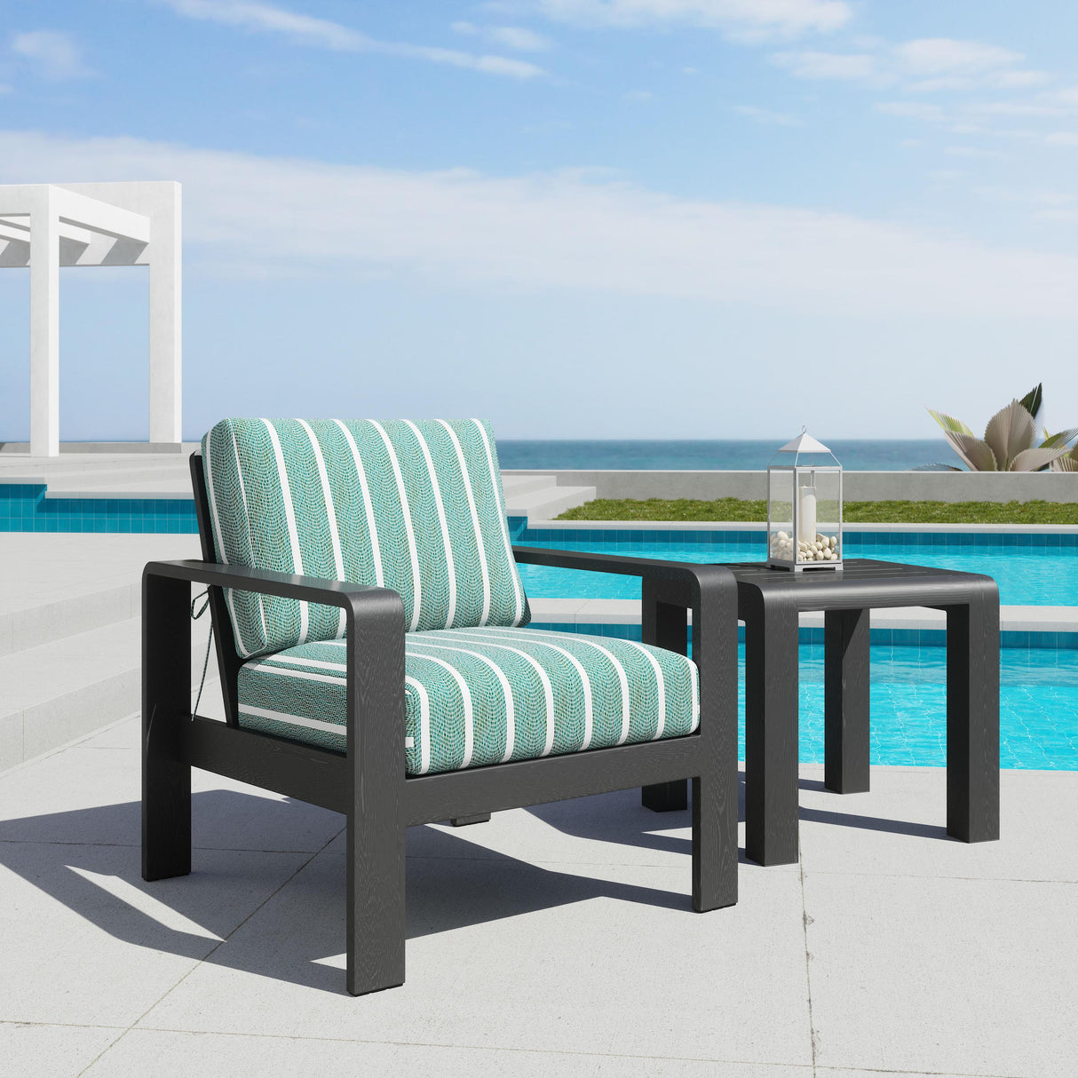 ZUO Rolig Armchair Green
